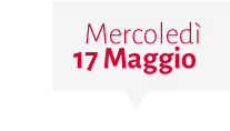 Mercoledi 17 Maggio