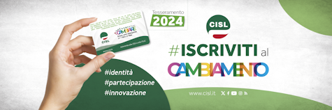 Iscriviti al cambiamento - Tesseramento 2024